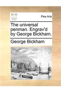 Universal Penman. Engrav'd by George Bickham.