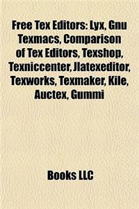 Free Tex Editors Free Tex Editors