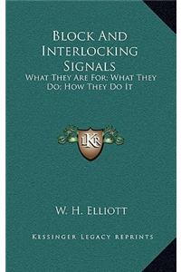 Block And Interlocking Signals