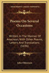 Poems on Several Occasions