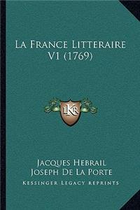 France Litteraire V1 (1769)