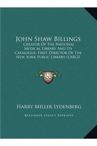 John Shaw Billings