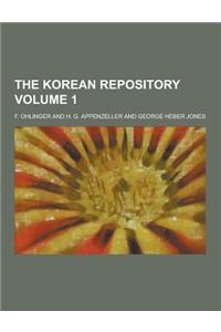 The Korean Repository Volume 1