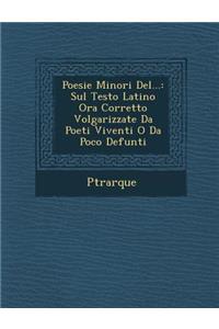 Poesie Minori del...