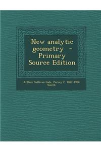 New Analytic Geometry