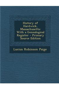 History of Hardwick, Massachusetts