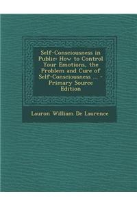Self-Consciousness in Public
