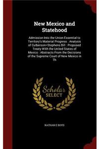 New Mexico and Statehood