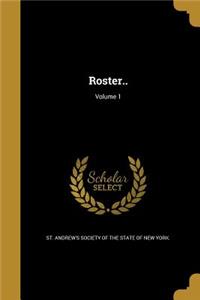 Roster..; Volume 1