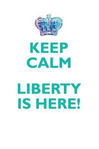 KEEP CALM, LIBERTY IS HERE AFFIRMATIONS WORKBOOK Positive Affirmations Workbook Includes