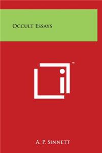 Occult Essays