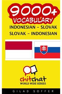 9000+ Indonesian - Slovak Slovak - Indonesian Vocabulary