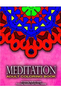 MEDITATION ADULT COLORING BOOKS - Vol.16
