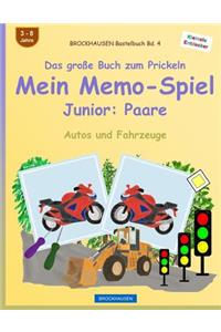 BROCKHAUSEN Bastelbuch Bd. 4 - Das große Buch zum Prickeln - Mein Memo-Spiel Junior