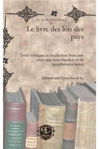 Le livre des lois des pays