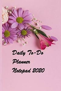 Daily to-do planner Notepad 2020