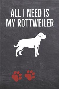 All I need is my Rottweiler