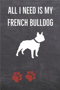 All I need is my French Bulldog