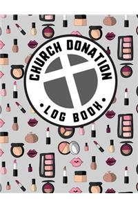Church Donation Log Book