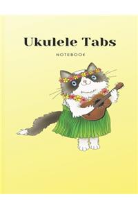 Ukulele Tablature Notebook