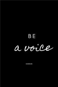 be a voice Notebook