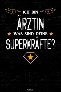 Ich bin Ärztin was sind deine Superkräfte? Notizbuch