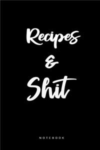 Recipes & Shirt Notebook