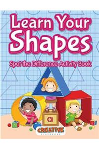 Learn Your Shapes Spot the Difference Activity Book