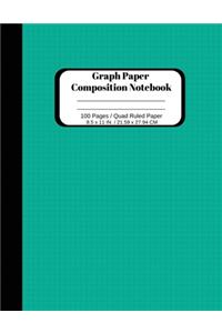 Graph Paper Composition Notebook