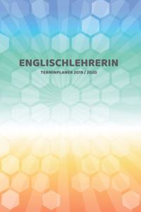 Englischlehrerin Terminplaner 2019 2020