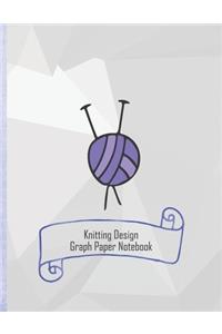 Knitting Design Graph Paper Notebook