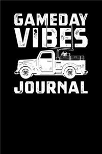 Gameday Vibes Journal
