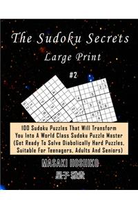 The Sudoku Secrets - Large Print #2