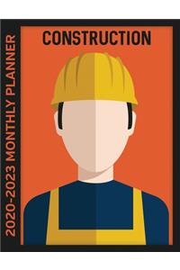 Construction 2020 - 2023 Monthly Planner