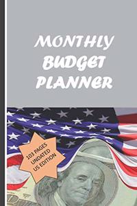 Monthly Budget Planner 103 pages us edition