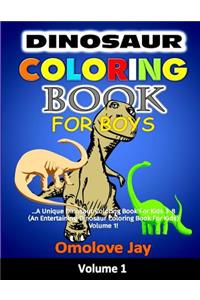 Dinosaur Coloring Book for Boys
