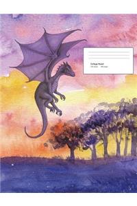 Dragon Composition Book College Ruled