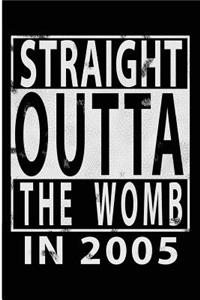 Straight Outta The Womb in 2005