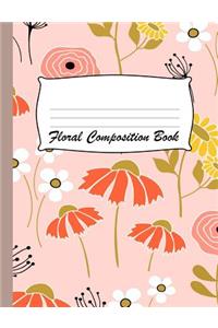 Floral Composition Book