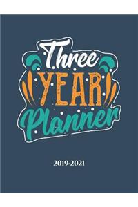 Three Year Planner 2019-2021