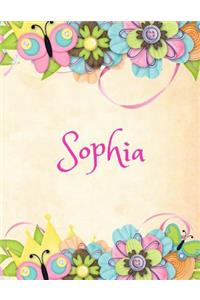 Sophia: Personalized Name Journal Composition Notebook
