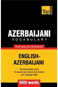 Azerbaijani vocabulary for English speakers - 9000 words