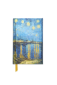 Vincent Van Gogh: Starry Night Over the Rhône (Foiled Pocket Journal)