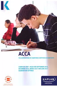 ACCA F4 Corporate and Business Law (Global) - Complete Text