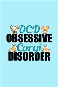 Cute Obsessive Corgi Disorder Journal