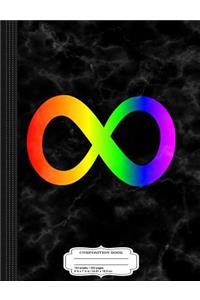 Autism Infinity Symbol Spectrum Composition Notebook