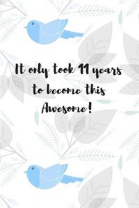 It Only Took 11 Years to Become This Awesome!
