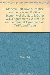 Modern Gatt Law: A Treatise on the General Agreement on Tariffs and Trade