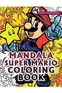 Mandala Super Mario Coloring Book Part 1