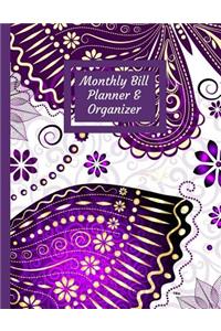 Monthly Bill Planner and Organizer- Tilia